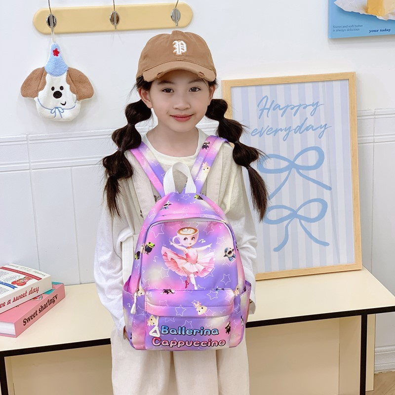 跨境新款山海经儿童书包幼儿园男女轻便小背包小学生大容量双肩包|undefined