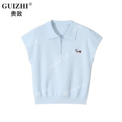 韓国風リヨセルラペルニット半袖Tシャツレディース夏テンセルハーフジップポロシャツルーズトップ