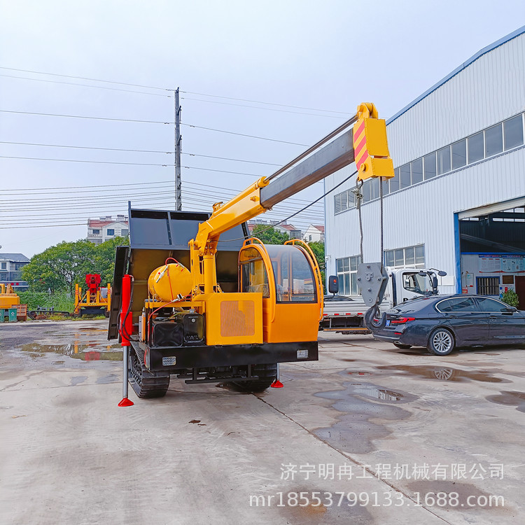 橡胶履带随车吊