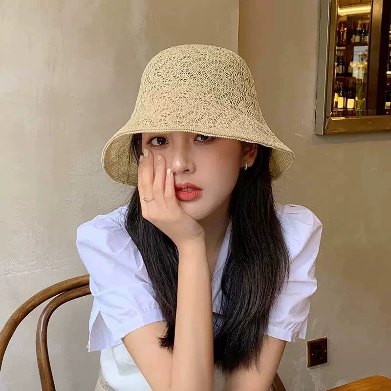 Double-sided universal summer thin breathable sun hat solar-powered, Korean style