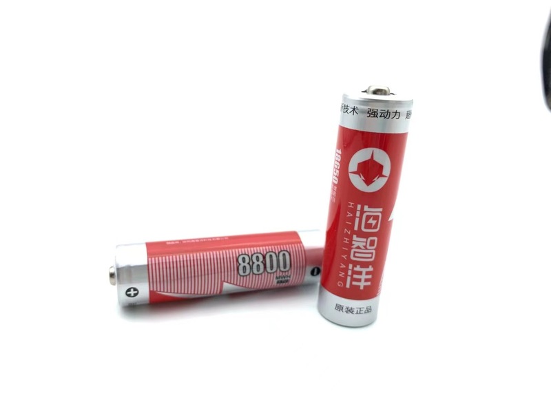海智洋18650電池家庭用リチウム電池大容量ミリアンペアヘッドライトファン平頭先先先電池|undefined