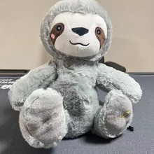 跨境会呼吸发光水獭树濑毛绒玩具安抚新生儿睡眠玩偶可爱毛绒玩具