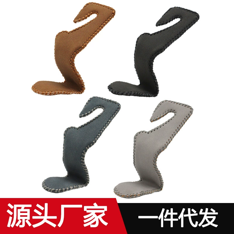 Задняя спинка автокресла скрытый крючок замшевая спинка автокресла заднее сиденье Автомобильная сумка крючок для хранения мелких предметов