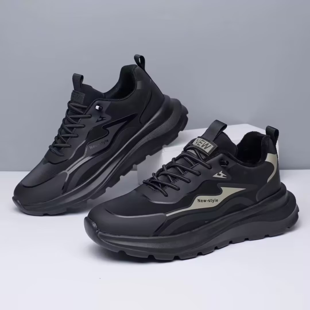 Zapatos de hombre primavera y verano nuevos zapatos de hombre negros transpirables cómodos zapatos deportivos de moda de hombre con suela suave transpirables zapatos casuales