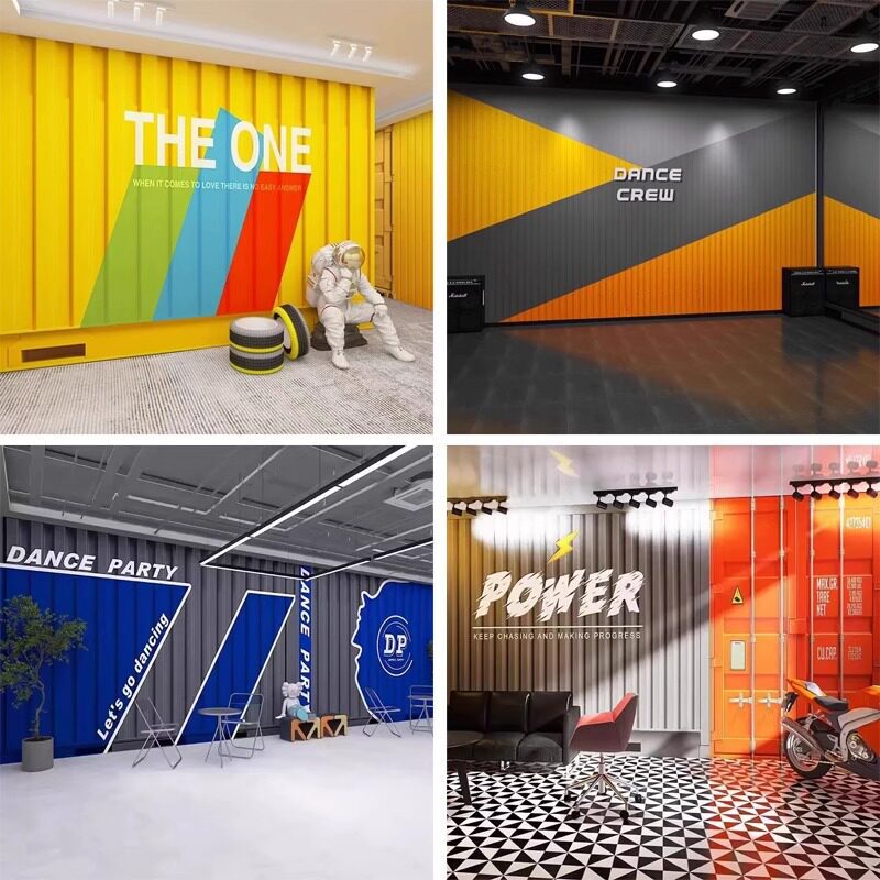Basketball Hall Trendy Brand Background Wallpaper, Container Gym Wallpaper, Internet Celebrity Bear Clothing and Shoe Store Live Streaming Mural Wall Covering Basketball Hall Trendy Brand Background Wallpaper, Container Gym Wallpaper, Internet Celebrity Bear Clothing and Shoe Store Live Streaming Mural Wall Covering