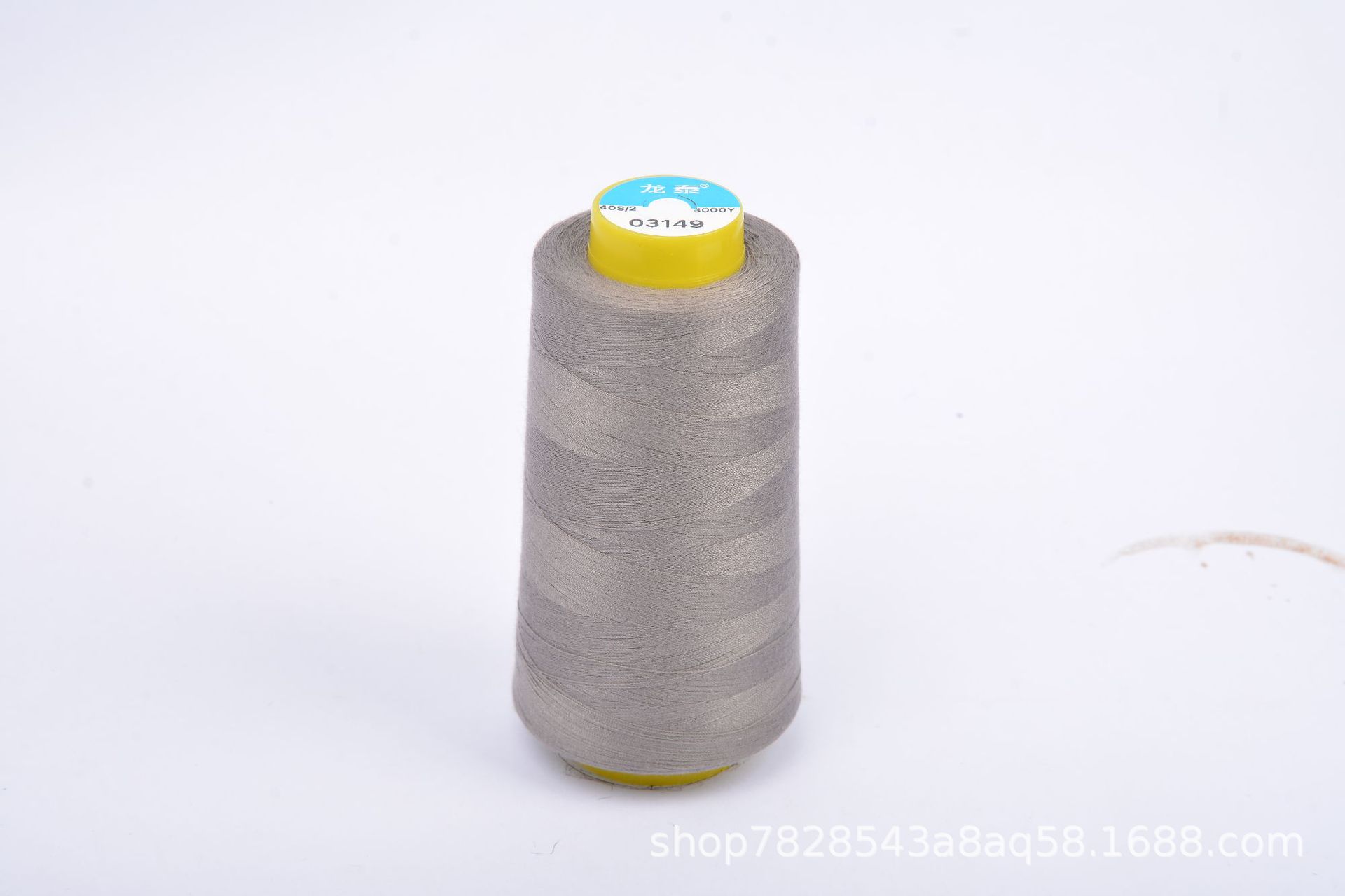402 Liu Qing 3000 yardas línea de costura gris línea especial de fábrica de ropa línea de máquina de coser de alta velocidad