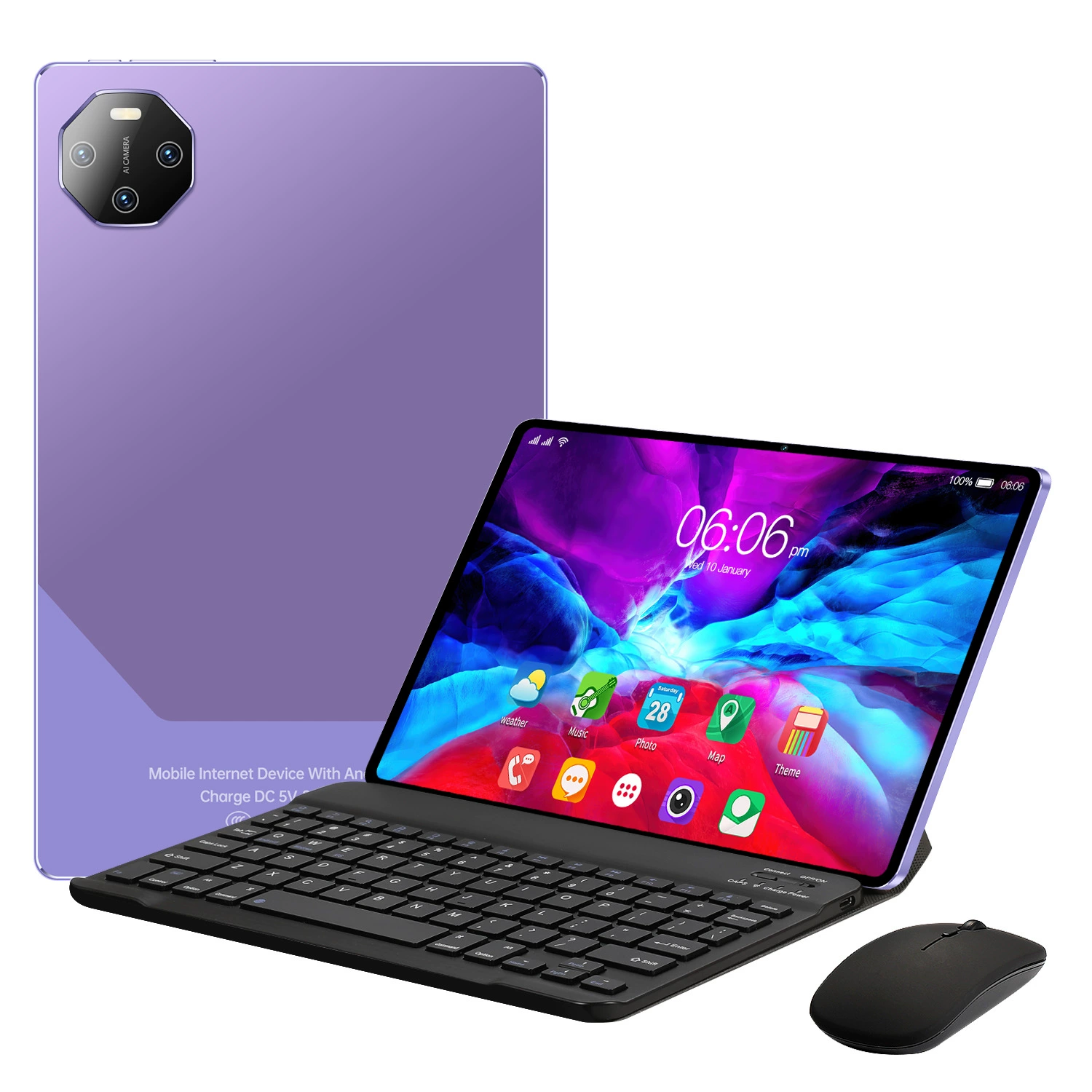 Планшет умный ноутбук, (跨境贸易), 10,1 дюйма, Android, bluetooth, 4G