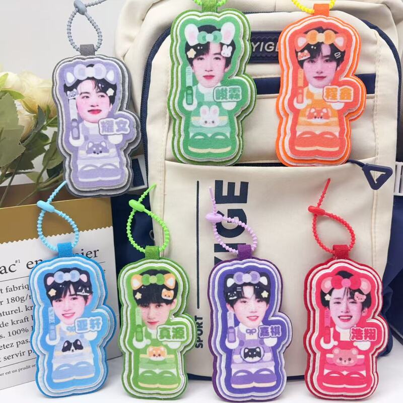 Times Youth League Full-Body Portrait Non-Woven Fabric Pendant Creative Personalized Fan Merchandise Bag Keychain Pendant Times Youth League Full-Body Portrait Non-Woven Fabric Pendant Creative Personalized Fan Merchandise Bag Keychain Pendant