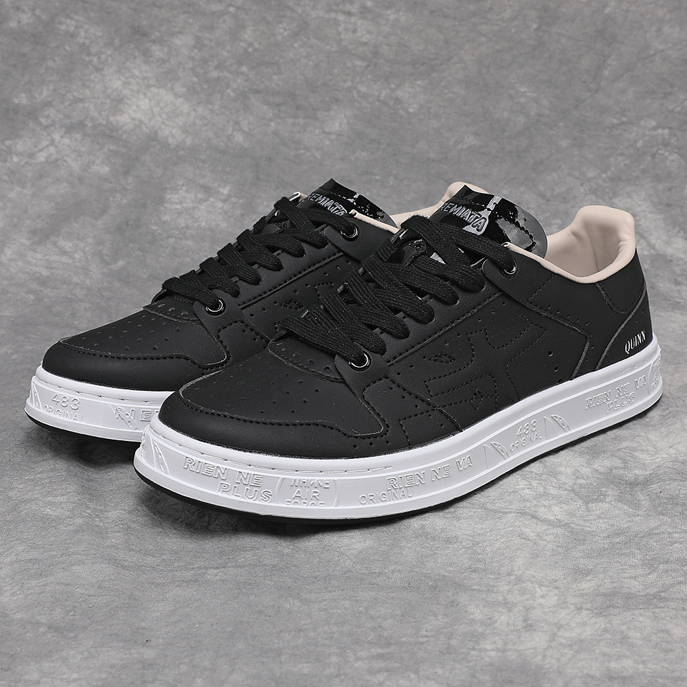 Comercio exterior transfronterizo nuevos zapatos masculinos premium, suela gruesa transpirable, zapatos deportivos casuales de cuero anti-pelú.