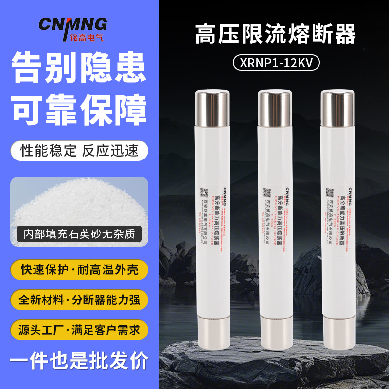 高压熔断器XRNP1-12KV 0.5/1/2A高分能限流熔断器保险PT熔断管