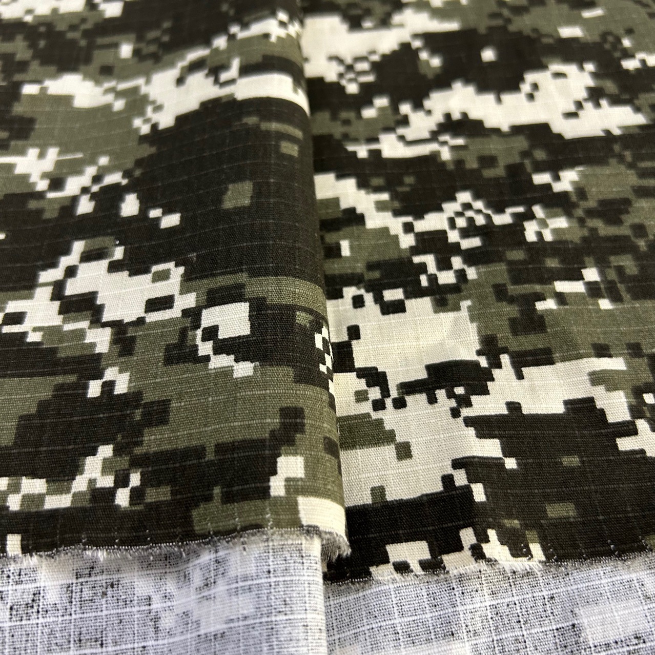 Cotton camouflage cloth, hat