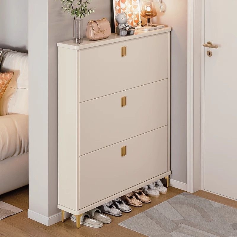Ultra-Thin Shoe Cabinet for Home Entrance, Large Capacity, Economical, Space-Saving, Simple Tipping Shoe Cabinet Wholesale