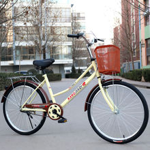 自行车女式成人轻便普通男女学生女士成年通勤车淑女上班单车复古