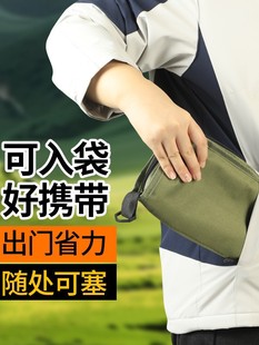 Outdoor backpack handbag folding chair casual portable pocket folding stool car stool camping fishing stool