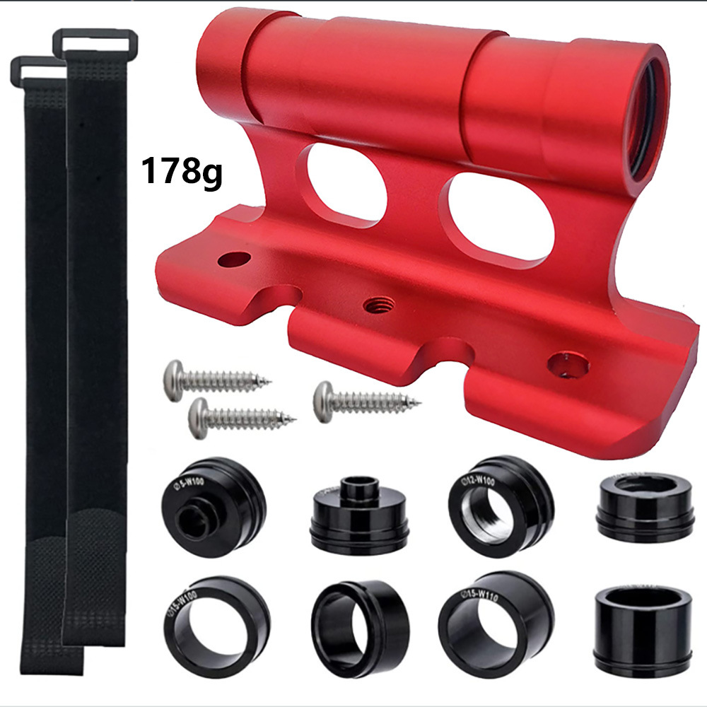 Bicicleta de transporte de coche-Soporte de horquilla delantera fija-soporte de techo de coche soporte de horquilla delantera de eje de barril de liberación rápida