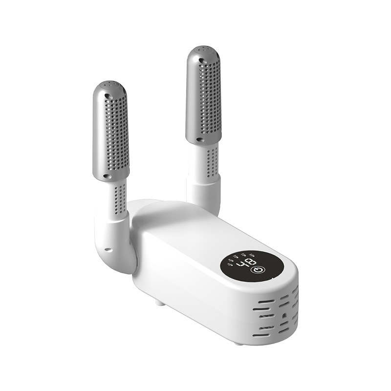 신축형 신발 건조기 - 전기도금된 은색