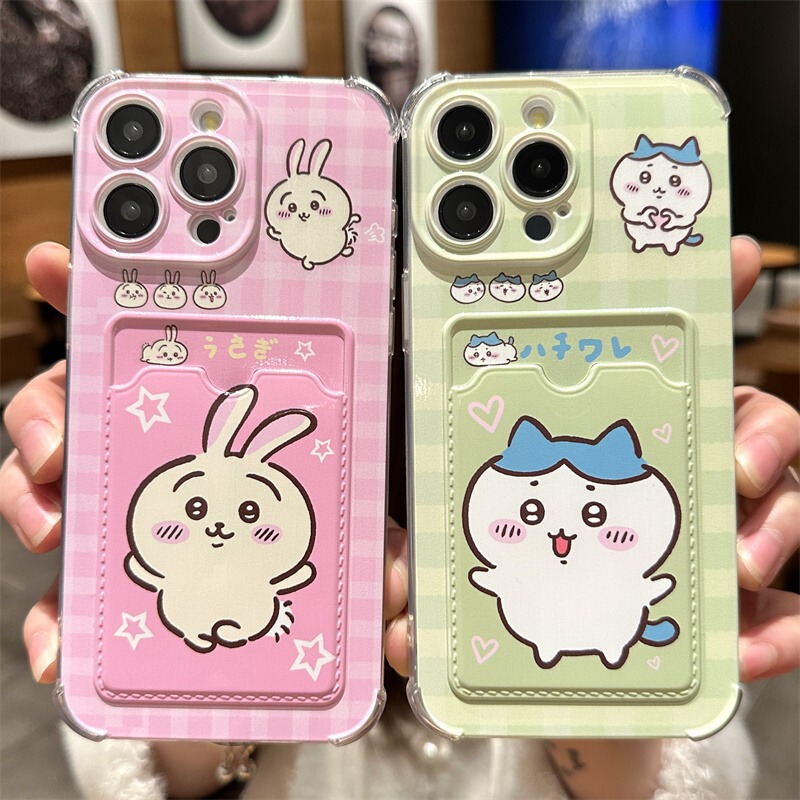 Can put photos for Apple 16promax phone case iPhone15 new 13 cartoon 12 card set 11 soft 14