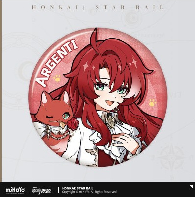 正版崩铁崩坏星穹铁道周边姬子砂金银狼三月七周边马口铁徽章吧唧|undefined