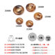 Spot glossy resin button suit suit round button black accessories trench coat coat clothes accessories
