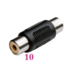 10】RCA female to female head