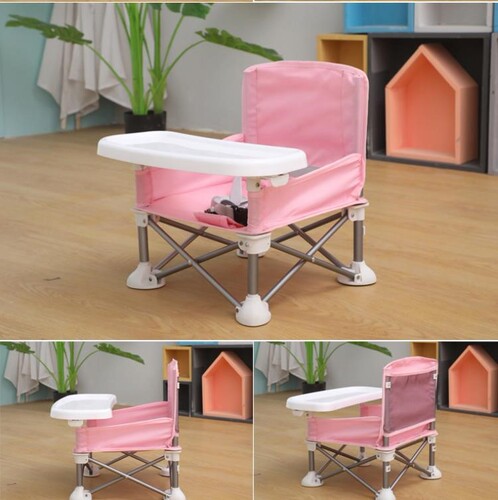 Baby High Chair Multipurpose Foldable Portable Baby Chair Eating Table Chair Seat Children's Folding High Chair