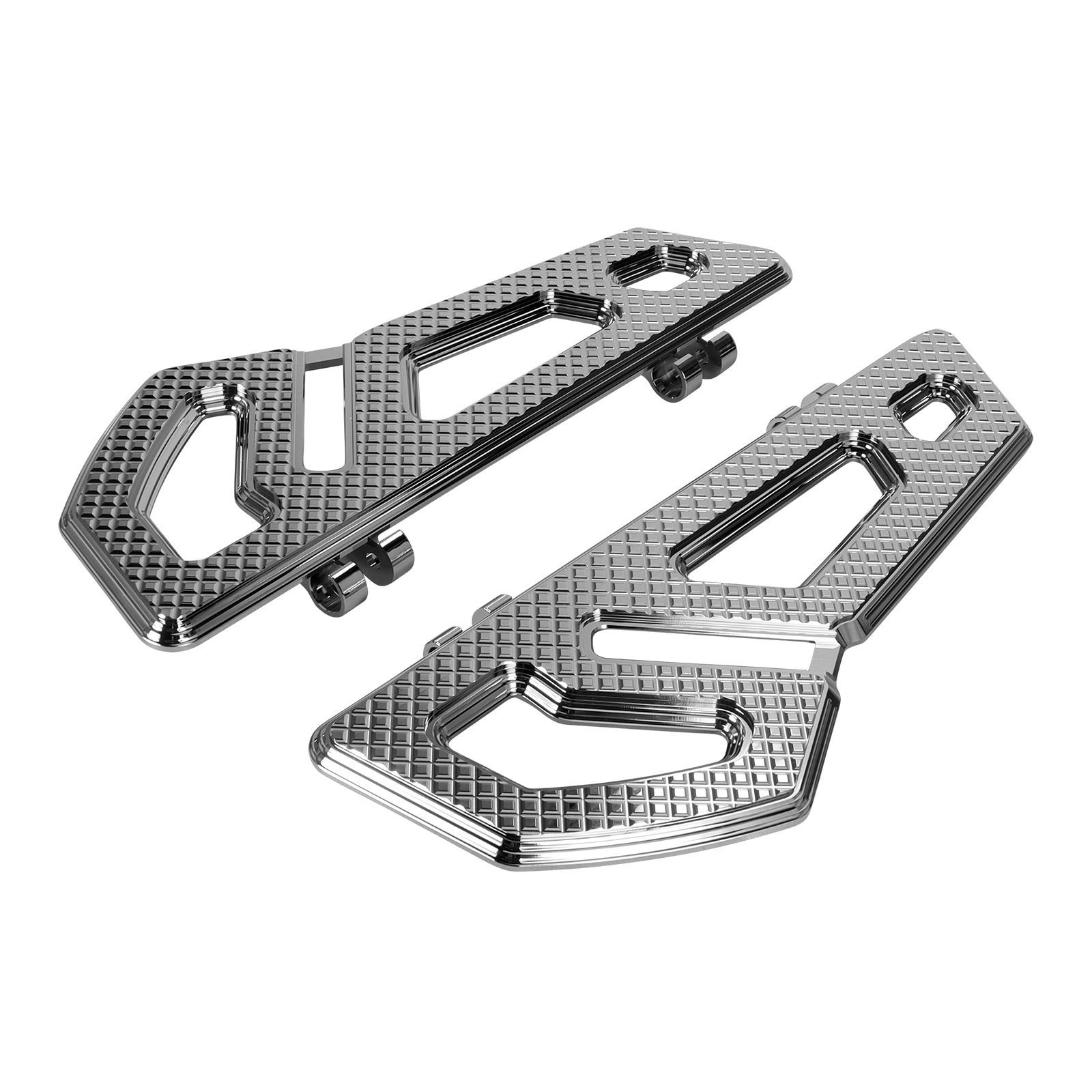 Ha Lei – Motorcycle Foot Pegs Motorcycle pedals - chrome