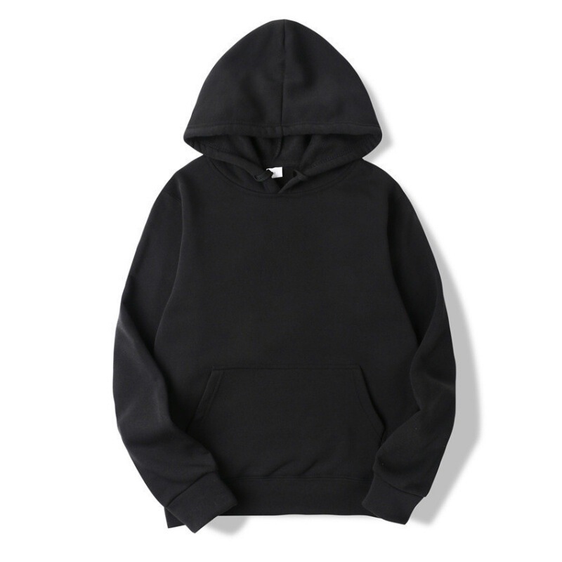 Foreign Trade Plain Sweatshirt for Men and Women, Heavyweight Sweatshirt, Loose Casual Hooded Sweatshirt, Loose Casual Sports Sweatshirt for Men and Women