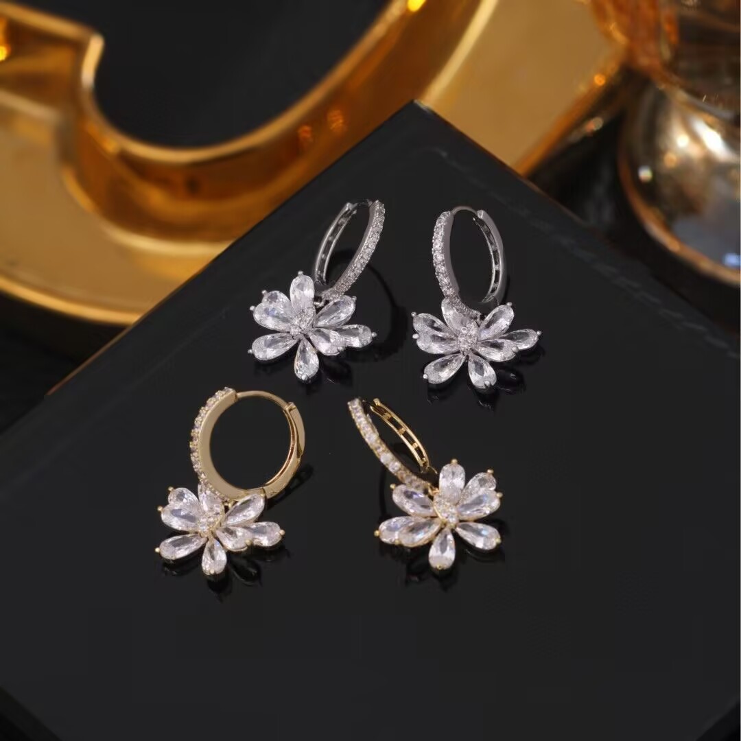 elegant fresh cute earrings