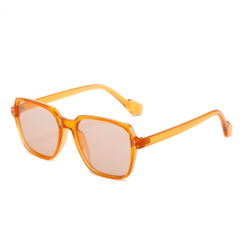 Nueva Internet celebridad gafas de sol estilo francés marco grande pequeño libro rojo color gafas de sol uv400 gafas fabricante en stock