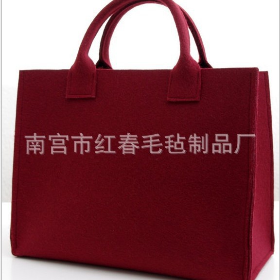 精品毛毡包  精品毛毡电脑包 毛毡购物袋