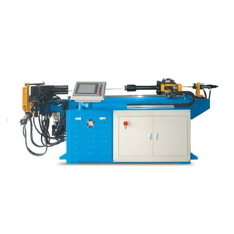 6 doblador hidráulico automático doblador de tuberías redondas de acero inoxidable cortador hidráulico doblador de tuberías CNC de una sola capa