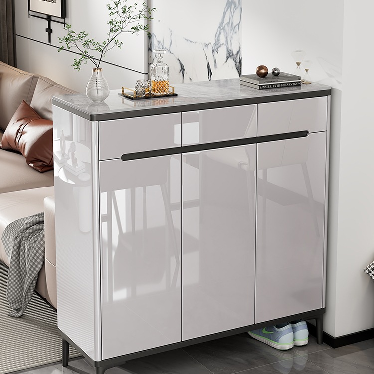 鞋柜家用门口玄关柜一体新款2024大容量多层储物柜入户走廊柜