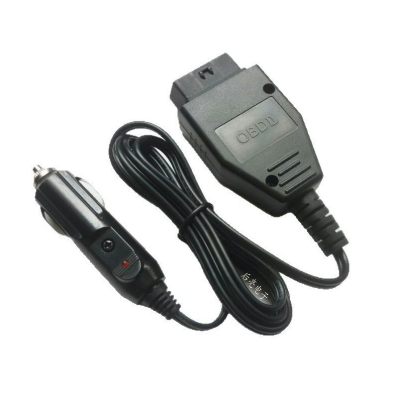 Шнур питания OBD «мама» к прикуривателю Кабель OBDII прикуриватель к OBD «мама» Защита данных компьютера