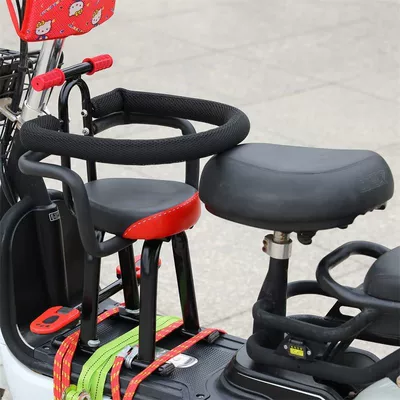 Motorcycle child seat — children's seat chair front