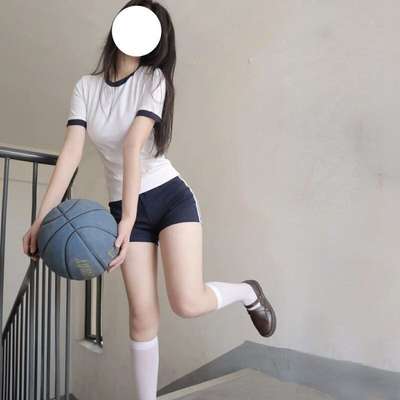 Japanese Style Slightly Fat Gymnastics Suit Summer Girl Pure Lust Style Suit College Preppy Lady Style Cheerleading Sports Suit