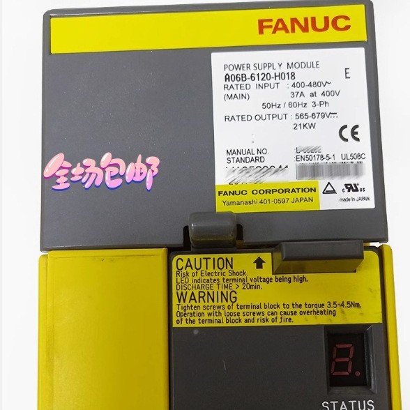 机器配件A06B-6120-H018机器人伺服驱动放大器 现货包邮议价