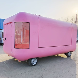开动飞翼移动咖啡车 景区活动多功能售卖车简约水吧网红主题餐车