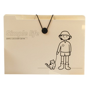 Organ bag folder Insert file folder a4 document bag waterproof student information bag storage classification file bag