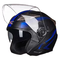 GXT708 Электрический аккумулятор автомобильный шлем с двойными линзами мужские и женские индивидуальные шлемы Four Seasons шлемы Весна и осень Зима