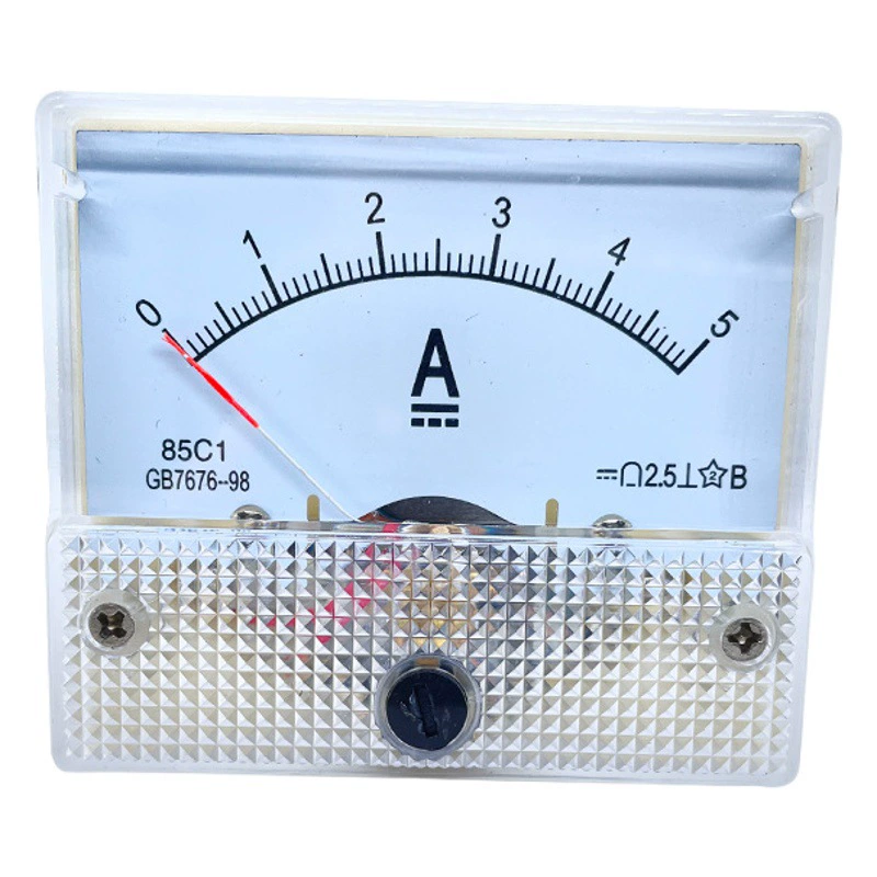 Перемометр постоянного тока с иглой 85C1-50mA 1A 2A 3A 5A 50A 10A 20A 30A 50A75A