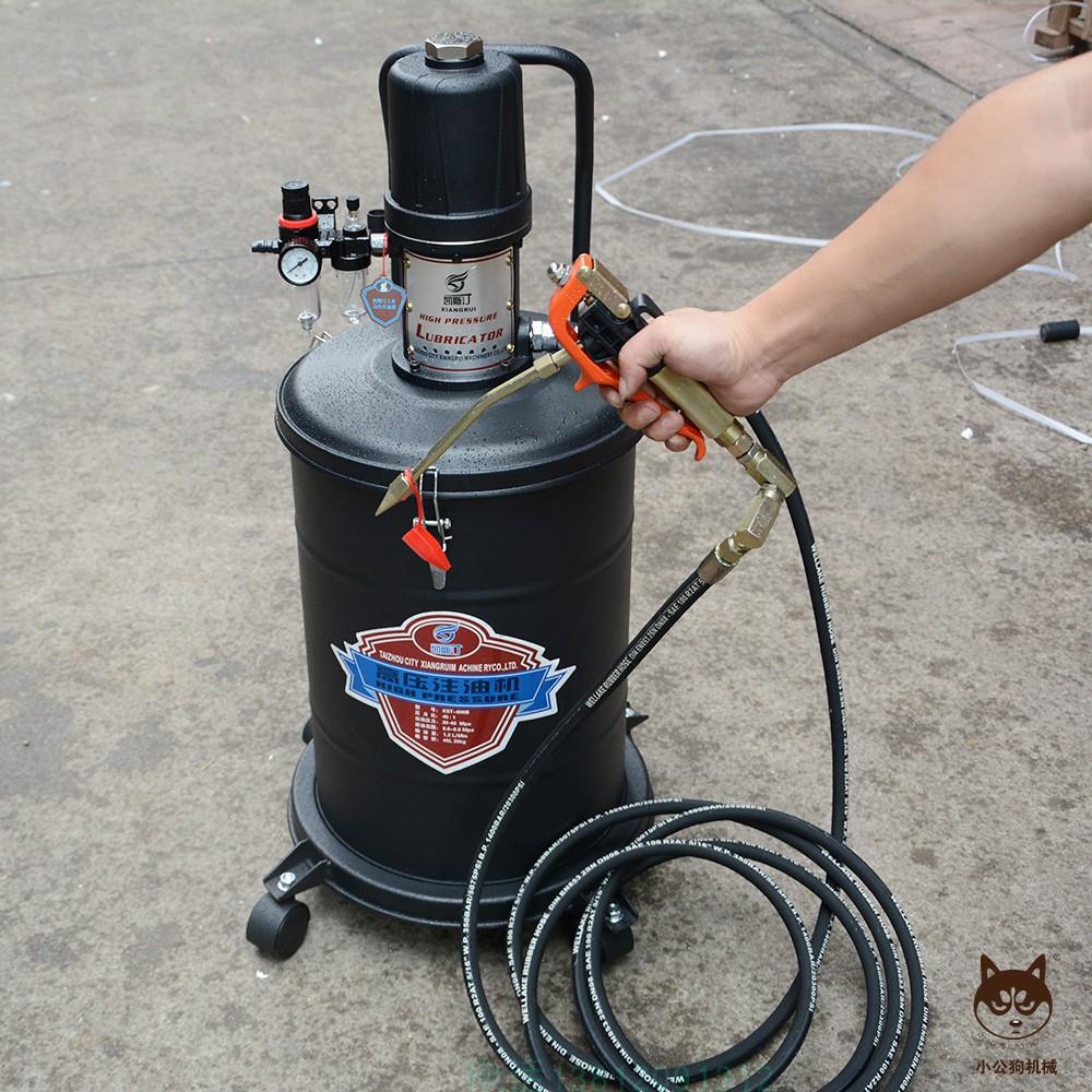 KESTIN KT600 bomba de aceite de alta viscosidad máquina de mantequilla neumática pistola de mantequilla de litio inyector de aceite de barril