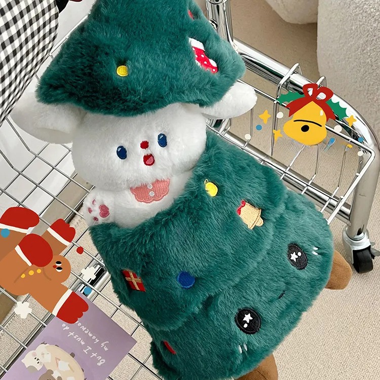 Christmas Tree Plush Toy - Adorable Holiday Decor & Gift For Girls, Best Friends, Birthday & New Year Celebrations_voghion.com