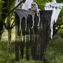 Halloween Decoration Hanging Ghost Skull Gauze Ghost Face跨