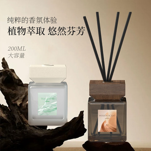 Rattan Perfume Aromatherapy Indoor Atmosphere Ornaments Bedroom Fragrance Bathroom Living Room Air Freshener to Remove Odor