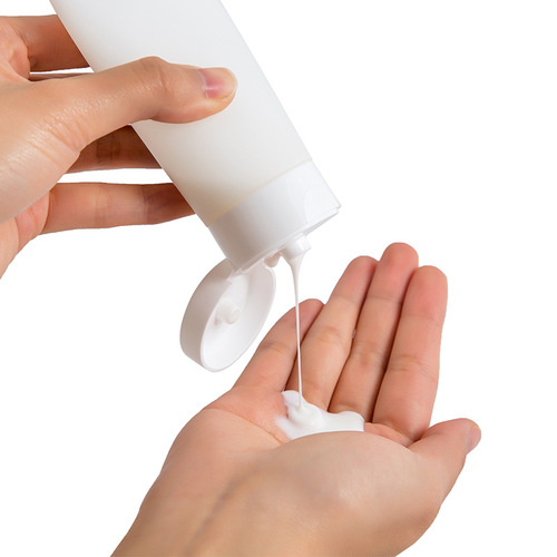 Cosmetic sample empty bottle shampoo shower gel squeeze travel plastic bottle set portable wash