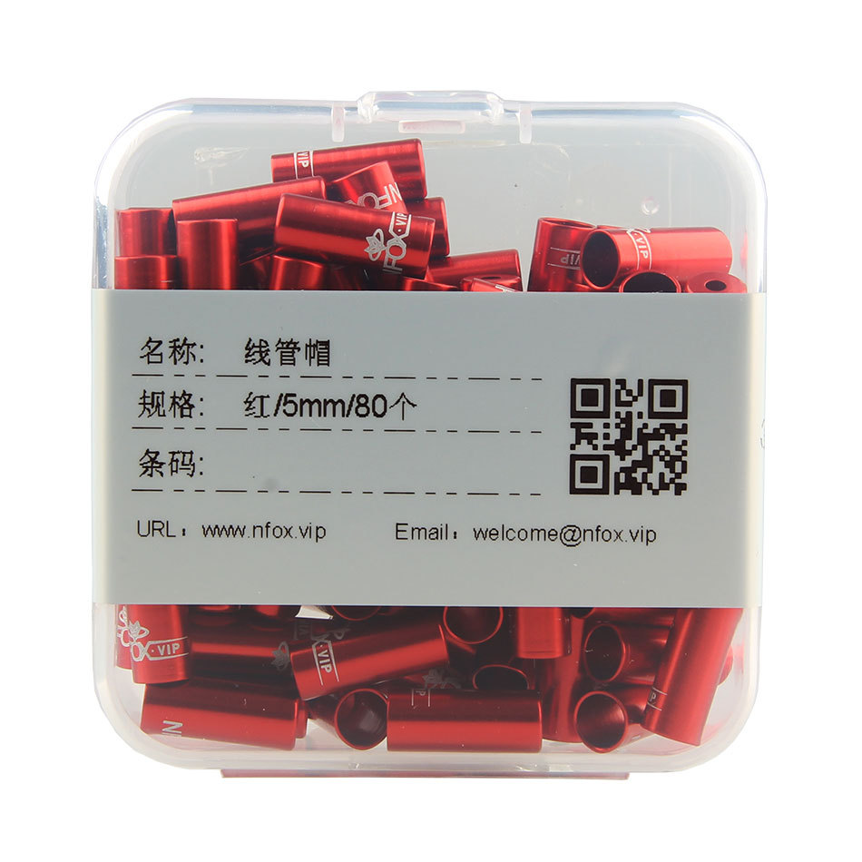 5mm rojo 80 piezas/caja