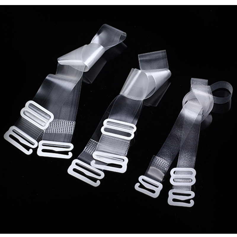 Manufacturer's high-elastic transparent shoulder straps, sand-sprayed invisible bra straps, anti-slip shoulder straps, bra tops, underwear straps, transparent