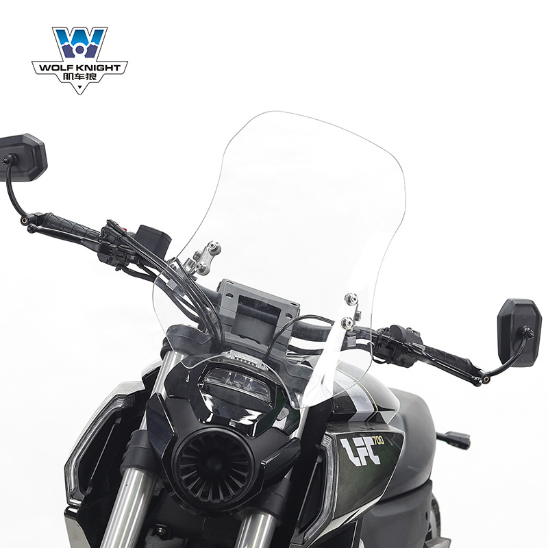 Benda – Motorcycle front windshield Windshield for - benda-lfc700-transparent-5mm-thick-50cm-high-pc-board-wear-resistant