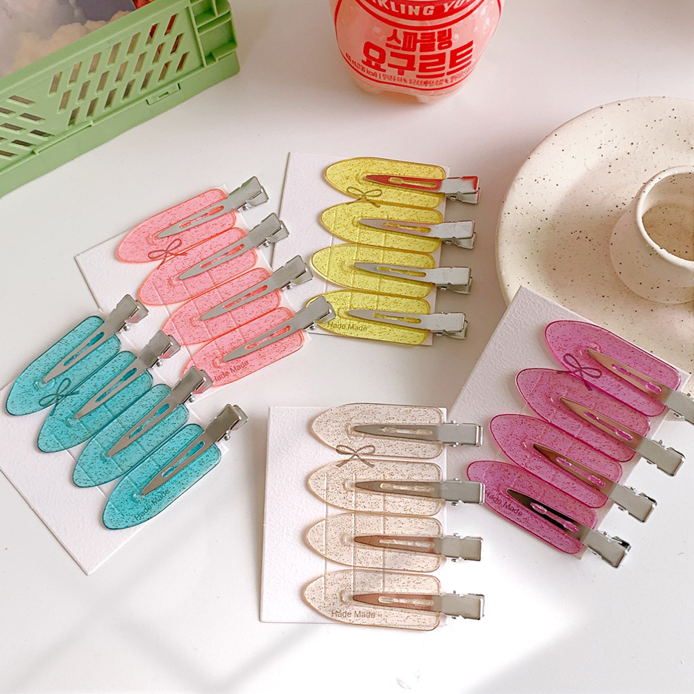 Sweet Geometric Plastic Resin Hair Clip 1 Set display picture 2