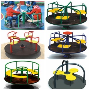 Outdoor Outdoor Fitness Equipment Community Park Kindergarten Amusement Children's Play Facilities Carousel Swivel Chair